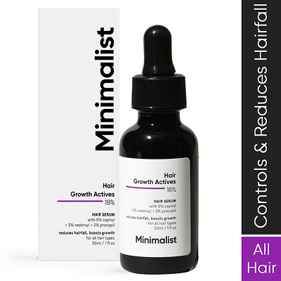 [MINIMALIST] Hair Growth Actives 18% Hair Serum 30ml — view 3