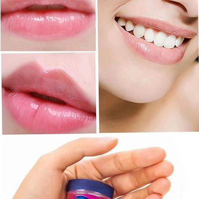 [VASELINE] Lip Therapy Mini Lip Balm - Rosy - Travel Size
