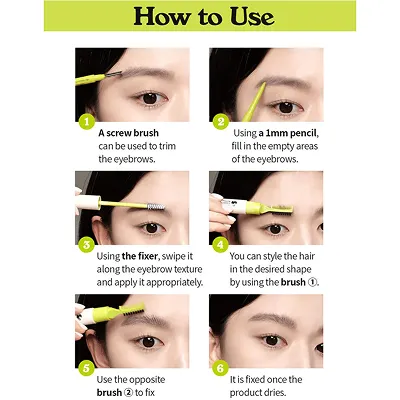[UNLEASHIA] Shaper Pomade Eyebrow Fixer N°1 Clear